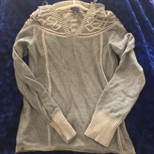 DONATING SOON— Eddie Bauer Hooded Sweater